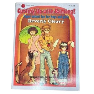 Vintage 1983 Ramona by Beverly Cleary Paper Doll Collection First Edition